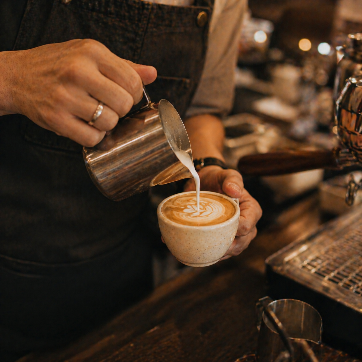 Coffee Being Made