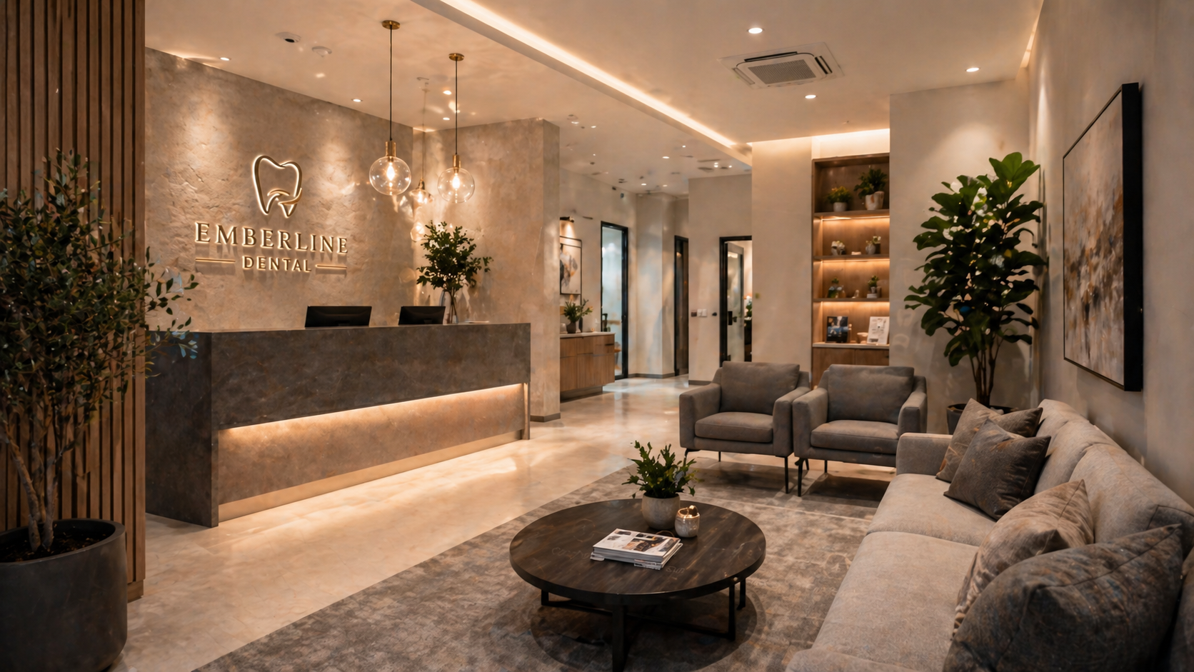 Emberline Dental Reception