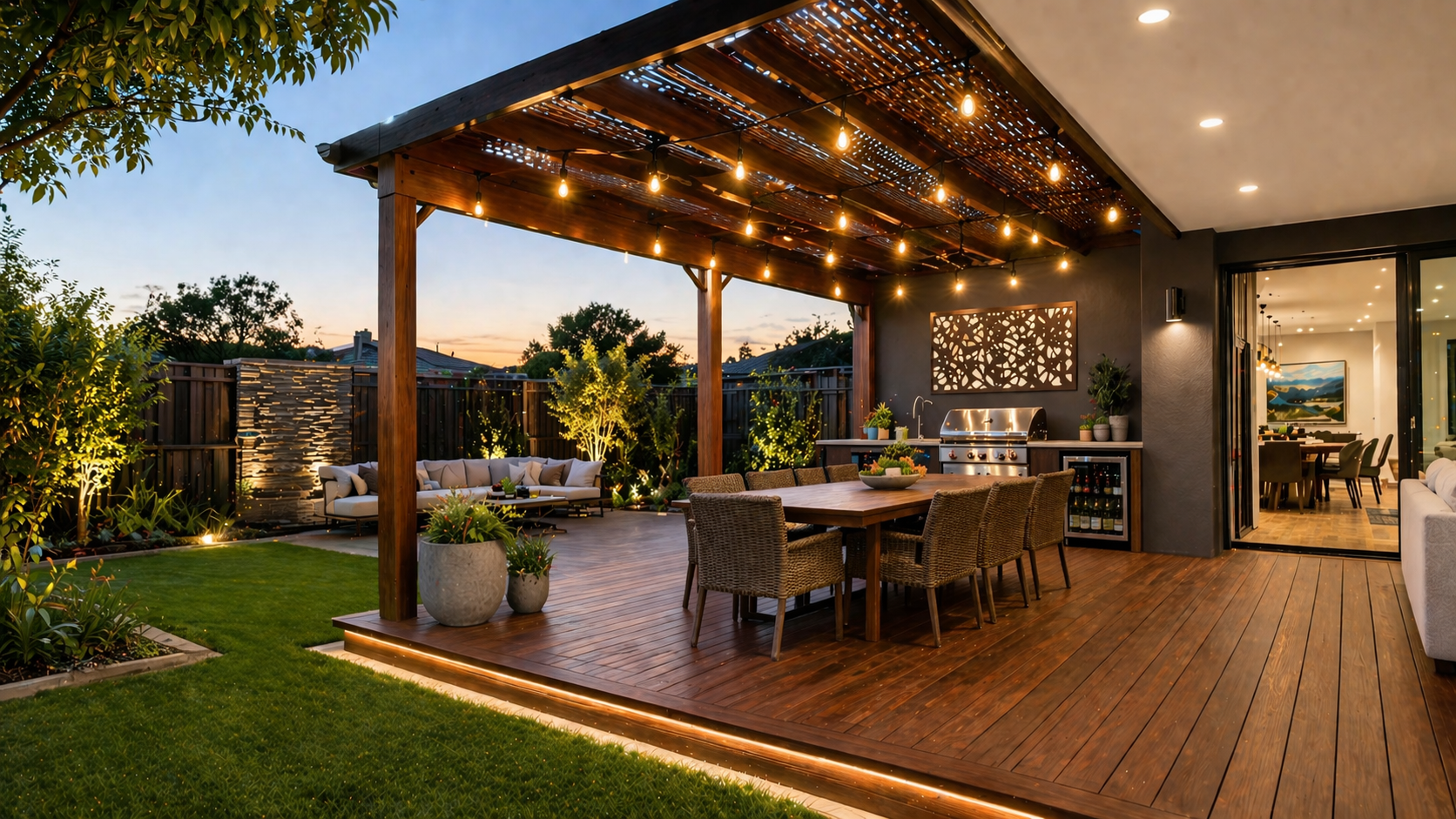 Outdoor Entertaining Lighting